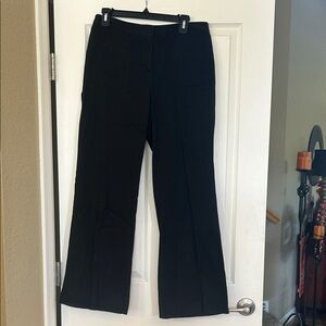 LOFT Black Wide-Leg Pants